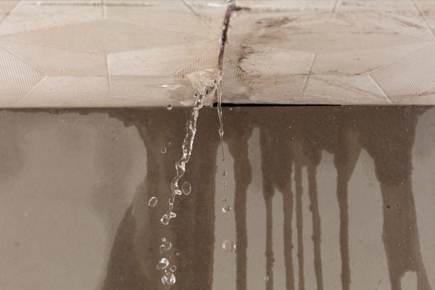Professional Water Damage Restoration technician working in Blue Mounds, WI